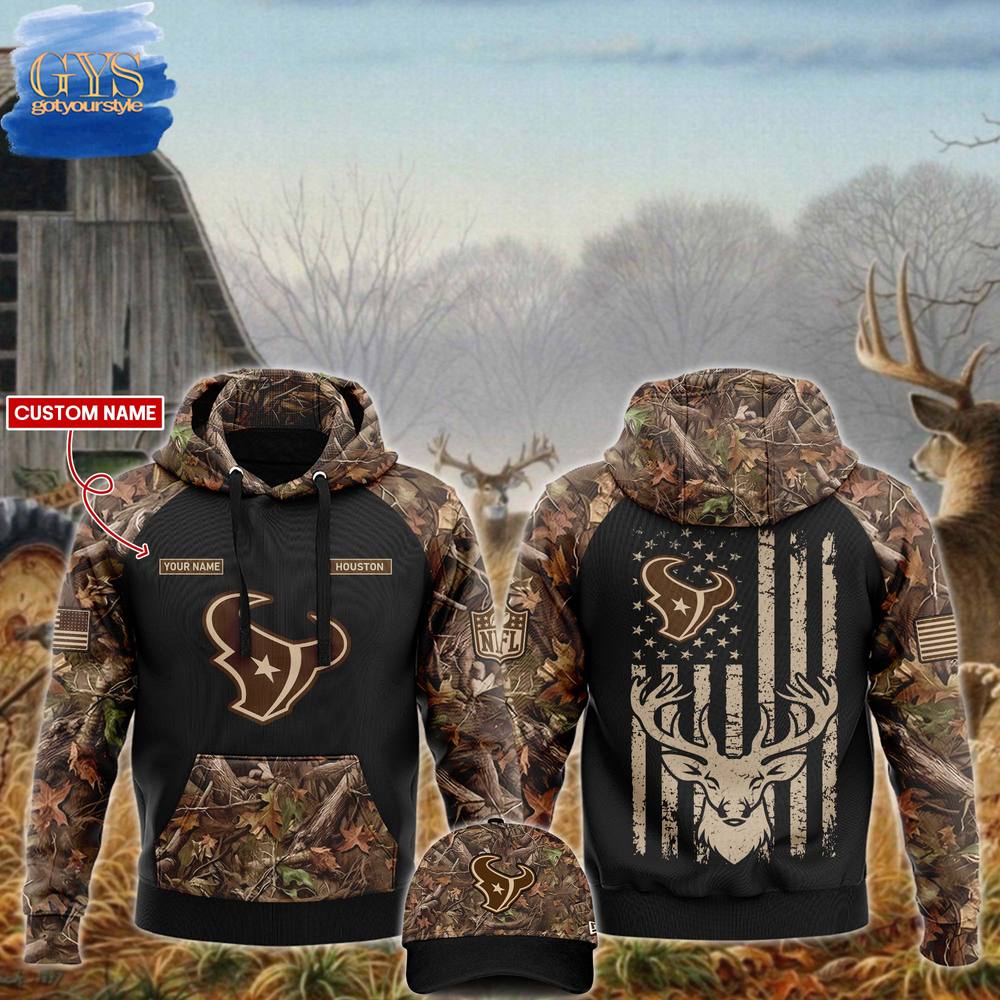 Houston Texans NFL x Hunting 2024 Limited Edition Hoodie