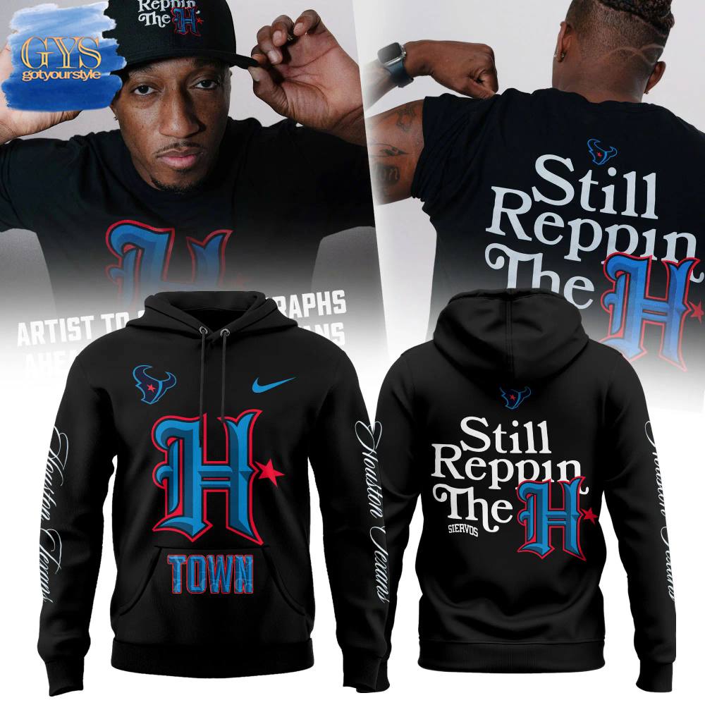 Houston Texans x Lecrae Still Reppin The H-Town Hoodie