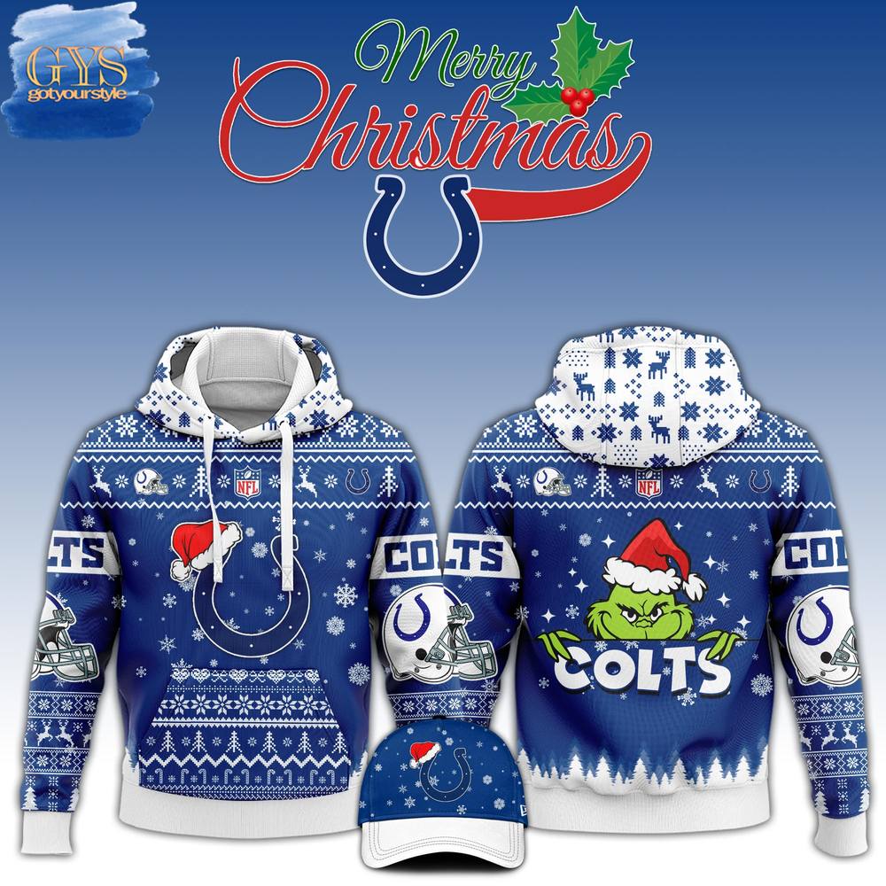 Indianapolis Colts 2024 Christmas Limited Edition Hoodie