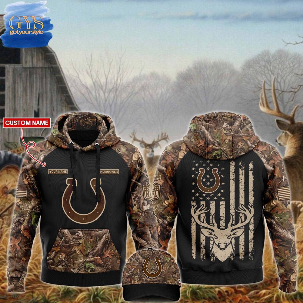 Indianapolis Colts NFL x Hunting 2024 Limited Edition Hoodie