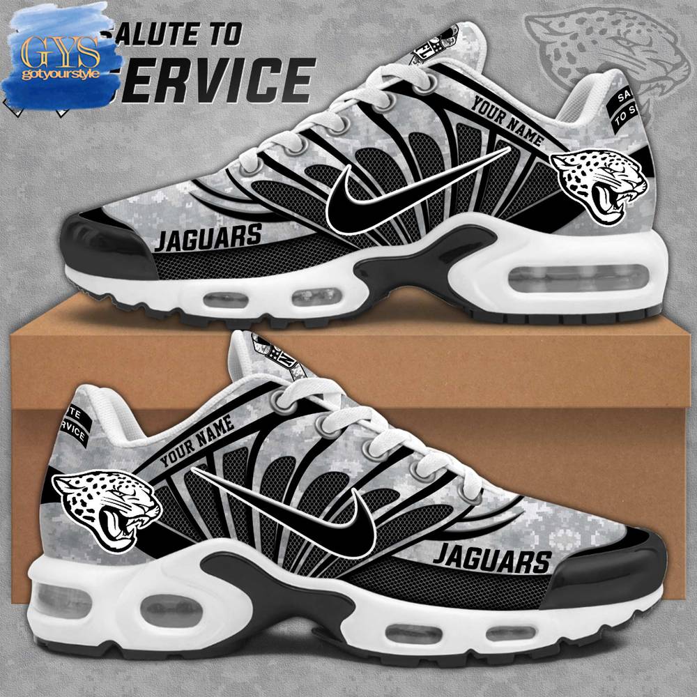 Jacksonville Jaguars Arctic Camo 2024 Salute To Service Nike Air Max Plus