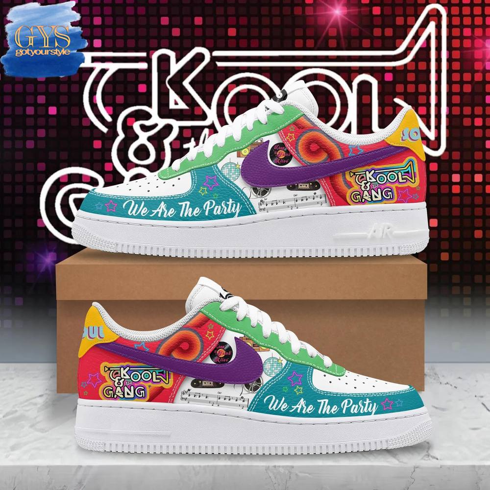 Kool & The Gang We Are The Party Limited Edition Nike Air Force 1