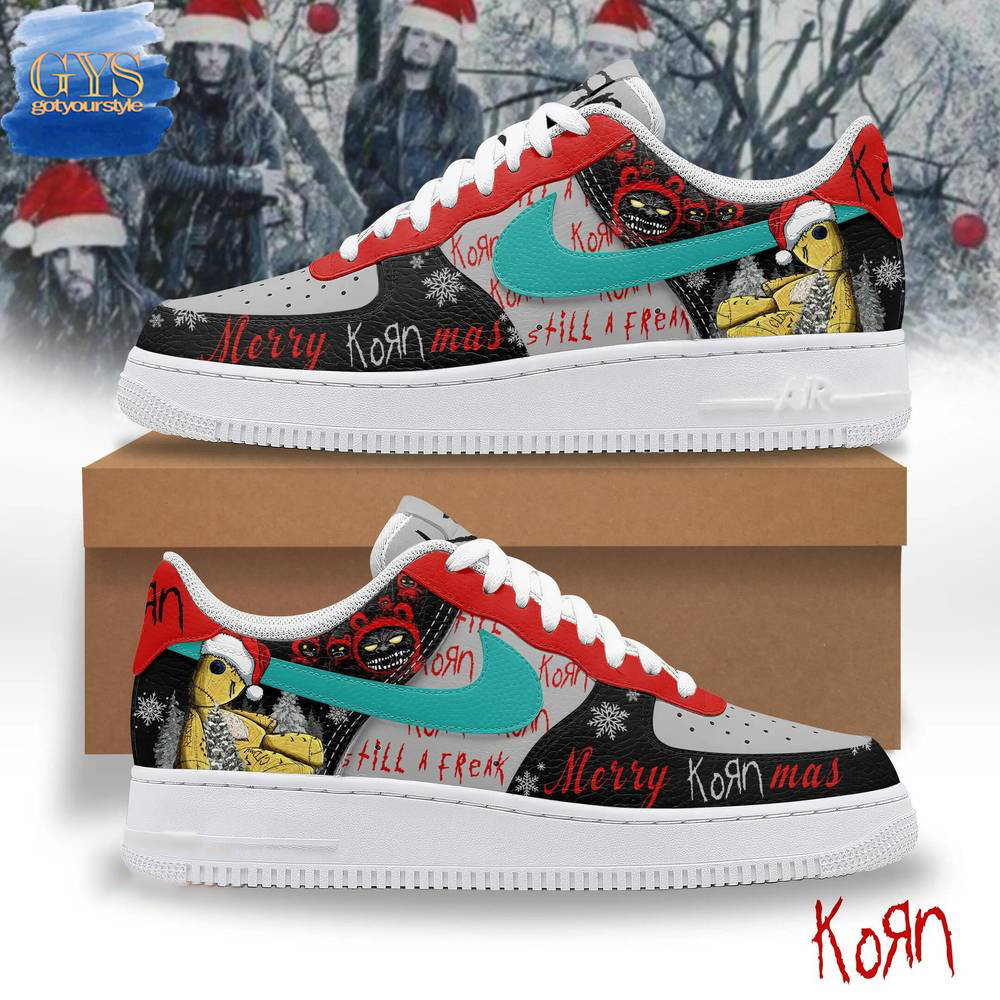 Korn Merry Christmas 2024 Limited Edition Air Force 1