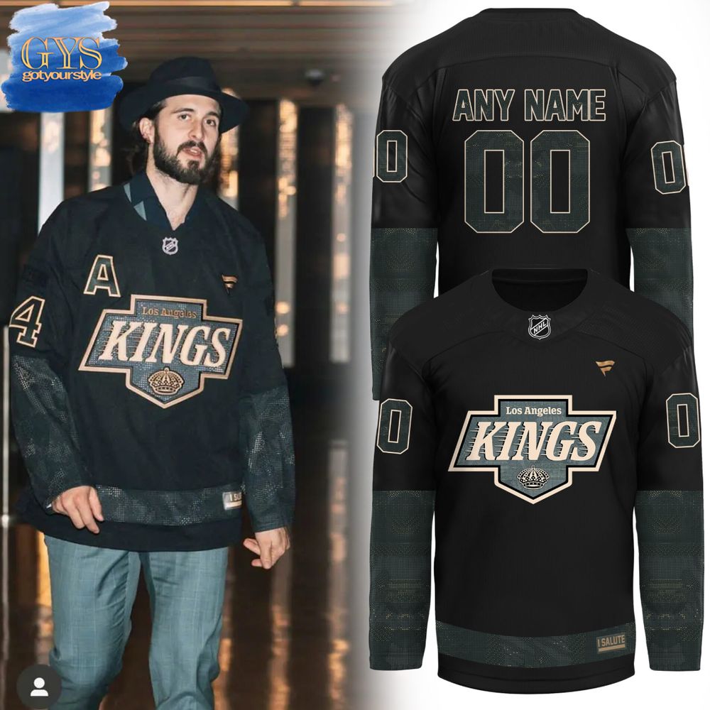 Los Angeles Kings 2024 Veterans Day Limited Edition Hockey Jersey