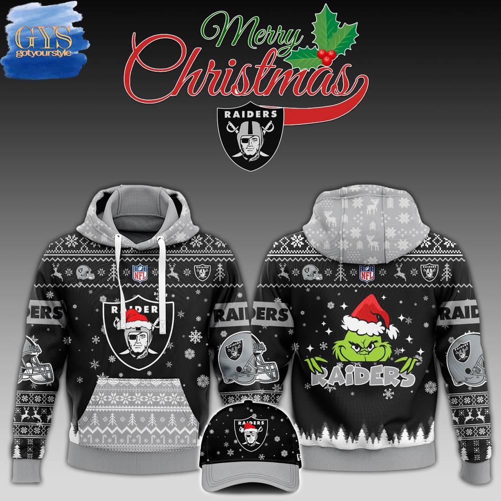 Las Vegas Raiders 2024 Christmas Limited Edition Hoodie