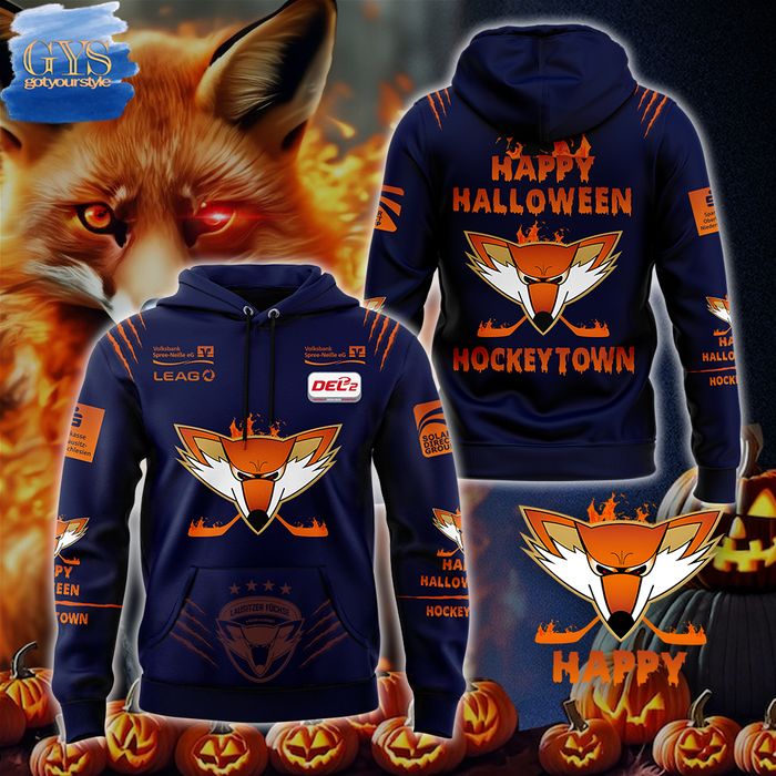 Lausitzer Füchse Happy Halloween 2024 Limited Edition Hoodie