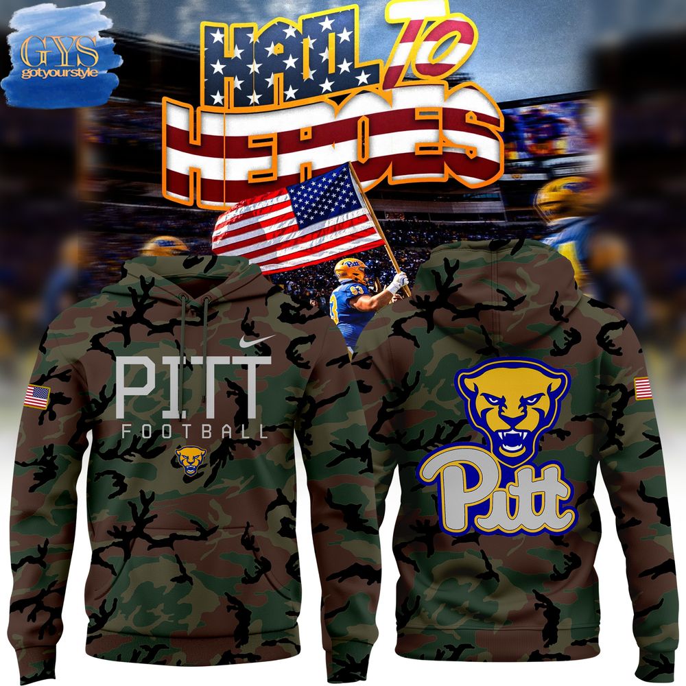 Limited Edition 2024 Military Appreciation Pittsburgh Panthers Hoodie