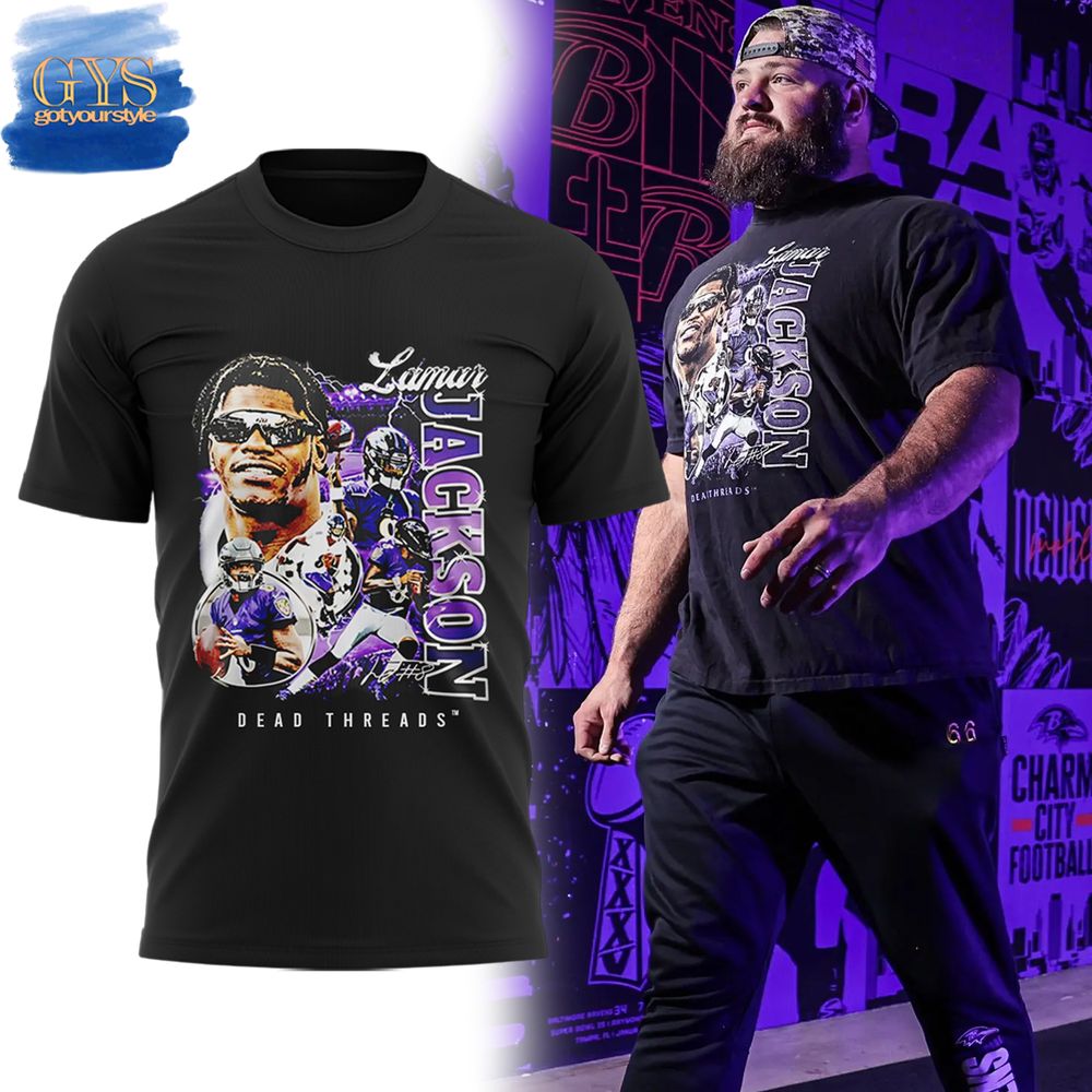 Limited Edition Lamar Jackson Baltimore Ravens 2024 Tee