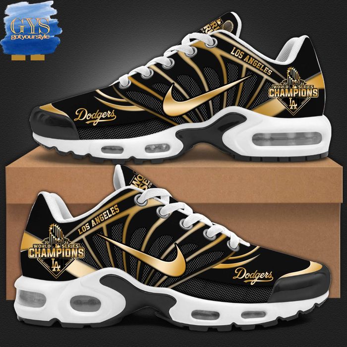 Los Angeles Dodgers 2024 World Champions Gold Air Max Plus