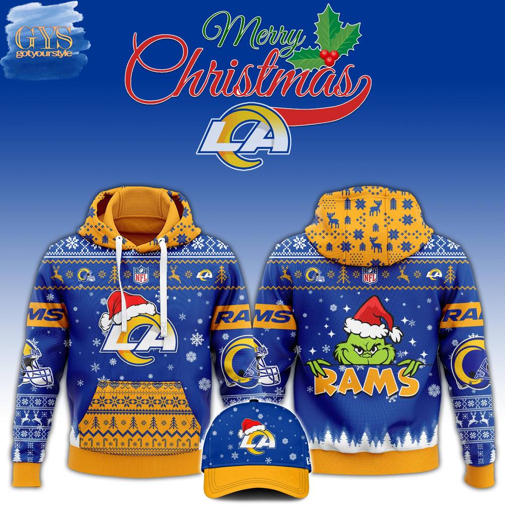 Los Angeles Rams 2024 Christmas Limited Edition Hoodie