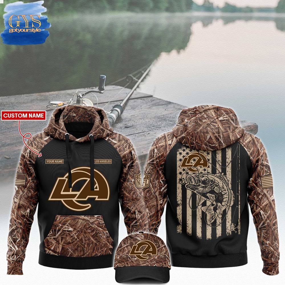 Los Angeles Rams NFL x Fishing 2024 Limited Edition Hoodie