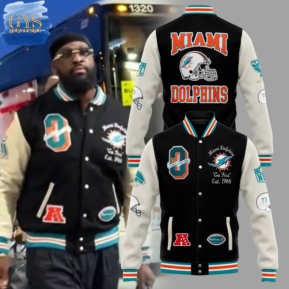 Miami Dolphins x OVO Limited Edition Varsity Jacket