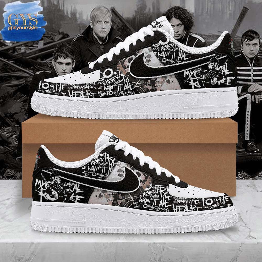 My Chemical Romance Rose Special Edition Air Force 1