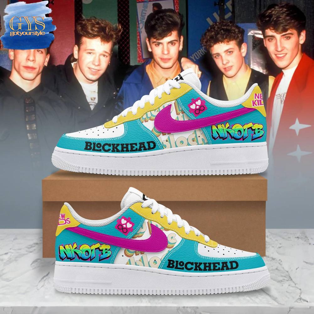 NKOTB Blockhead Limited Edition Nike Air Force 1