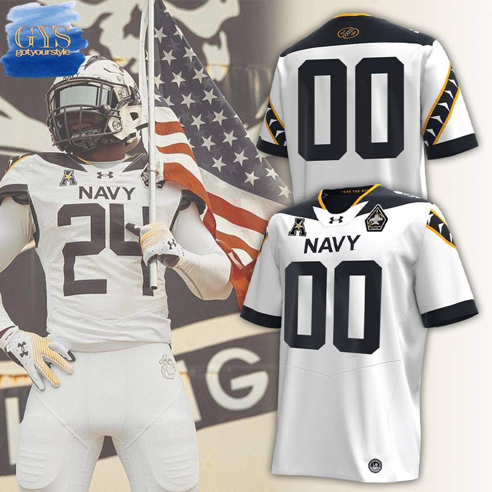 Navy Midshipmen 2024 Rivalry Replica Football Jersey