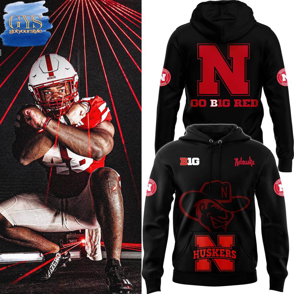 Nebraska Cornhuskers Go Big Red 2024 Limited Edition Hoodie