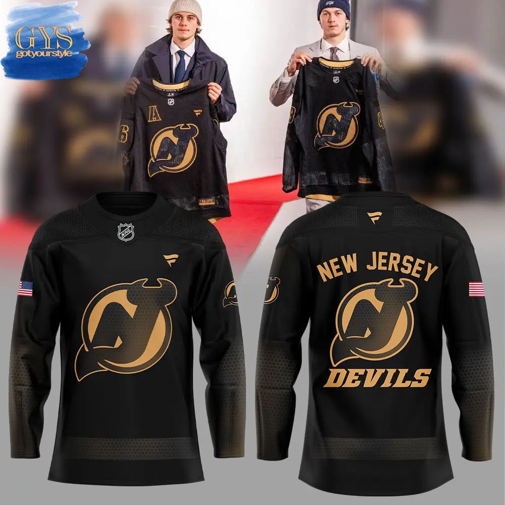 New Jersey Devils Military Threads 2024 Hockey Jersey