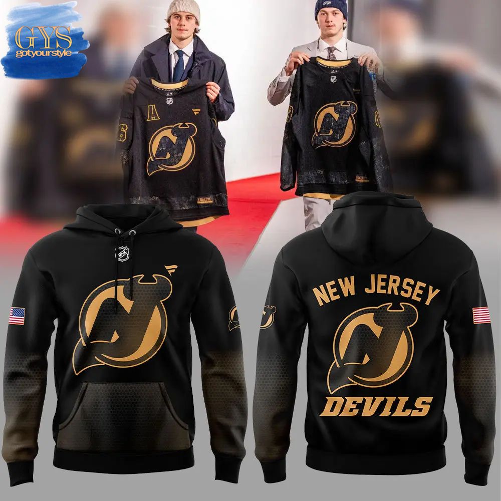 New Jersey Devils Military Threads 2024 Limited Edition Hoodie