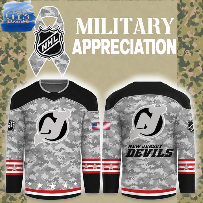 New Jersey Devils National Military Appreciation Month Hockey Jersey