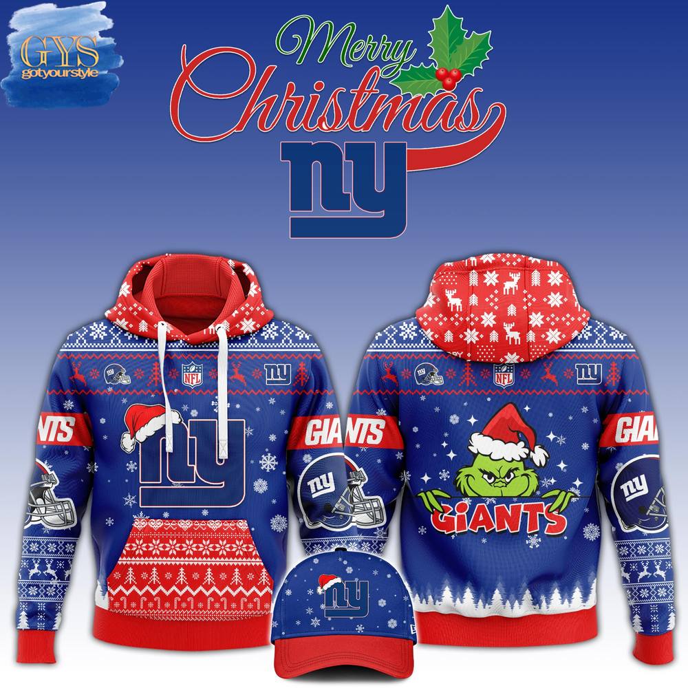 New York Giants 2024 Christmas Limited Edition Hoodie