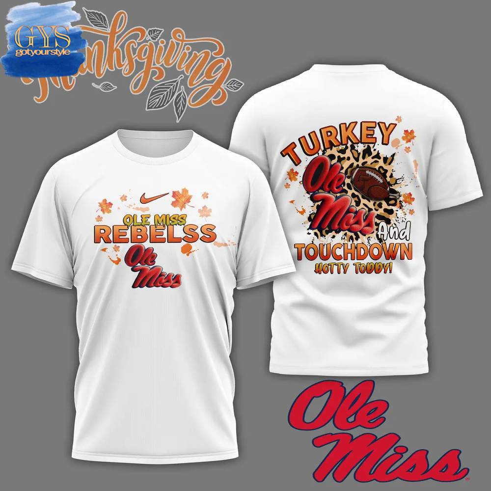 Ole Miss Rebels Thanksgiving 2024 Special Shirt