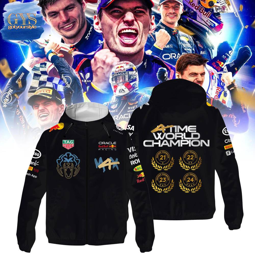 Oracle Red Bull F1 Racing 2024 Season Champion Windbreaker Jacket