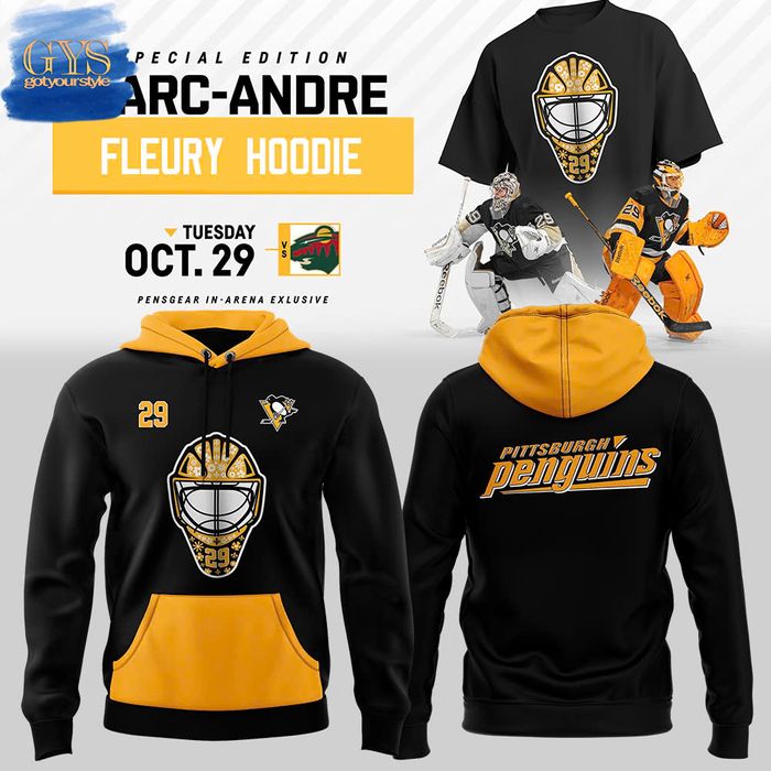 Penguins Marc-Andre Fleury Limited Edition Hoodie