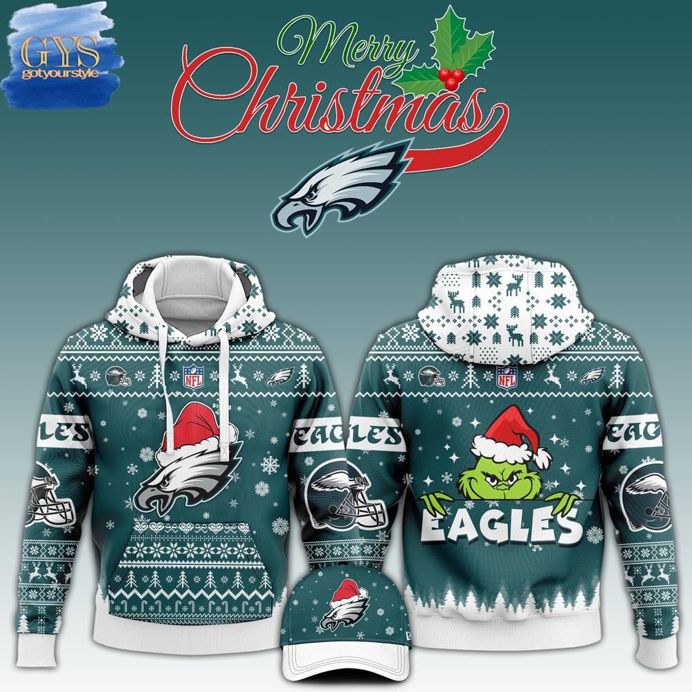 Philadelphia Eagles 2024 Christmas Limited Edition Hoodie