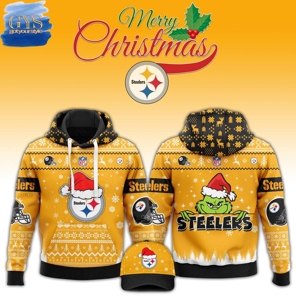 Pittsburgh Steelers 2024 Christmas Limited Edition Hoodie