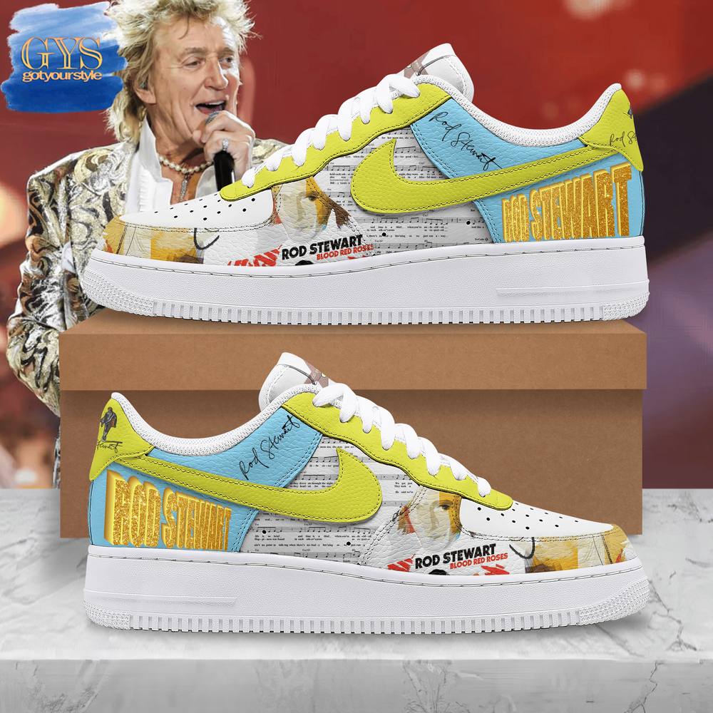 Rod Stewart Signature Limited Edition Air Force 1