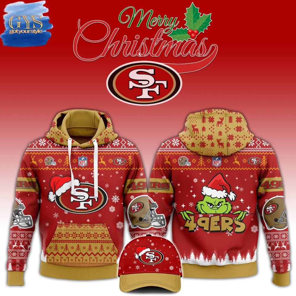 San Francisco 49ers 2024 Christmas Limited Edition Hoodie