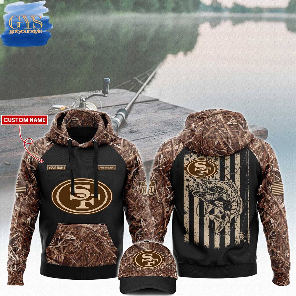 San Francisco 49ers NFL x Fishing 2024 Limited Edition Hoodie