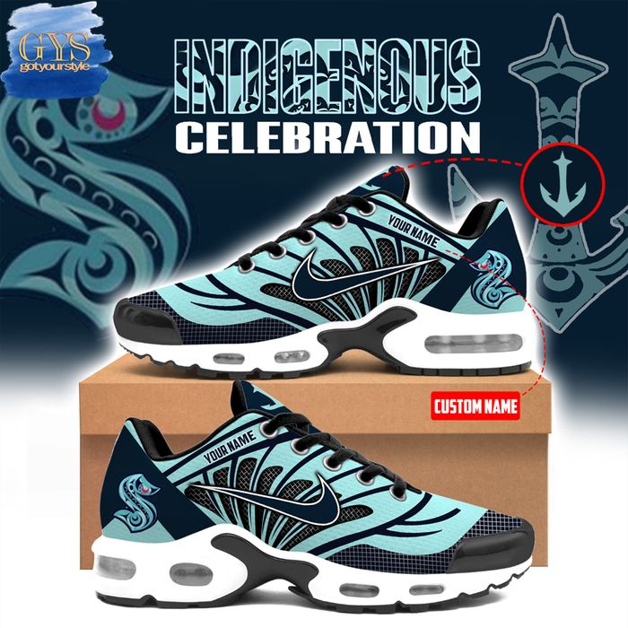 Seattle Kraken 2024 Indigenous Peoples Night Nike Air Max Plus