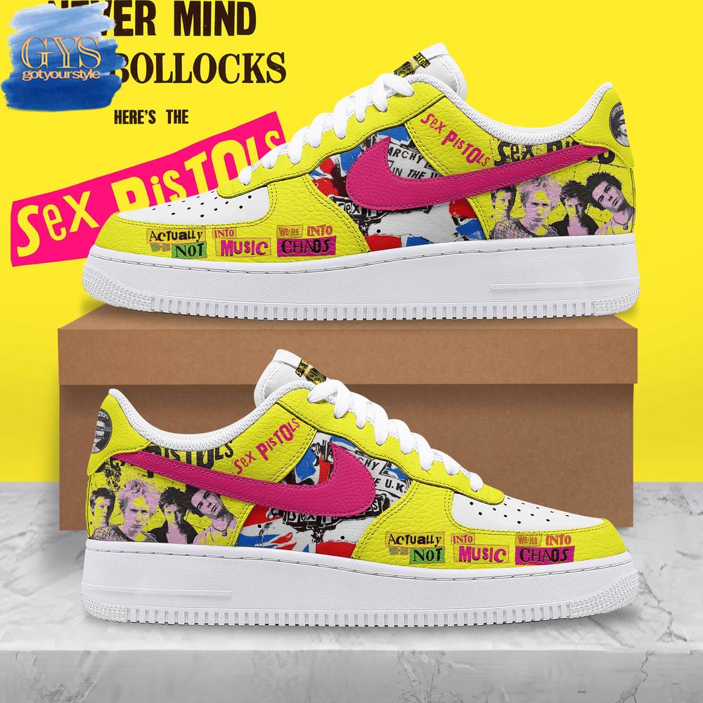 Sex Pistols We Are Into Chaos Limited Edition Nike Air Force 1