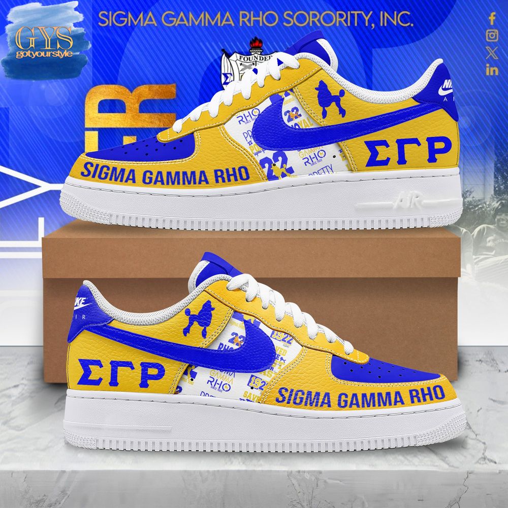 Sigma Gamma Rho Limited Edition Nike Air Force 1