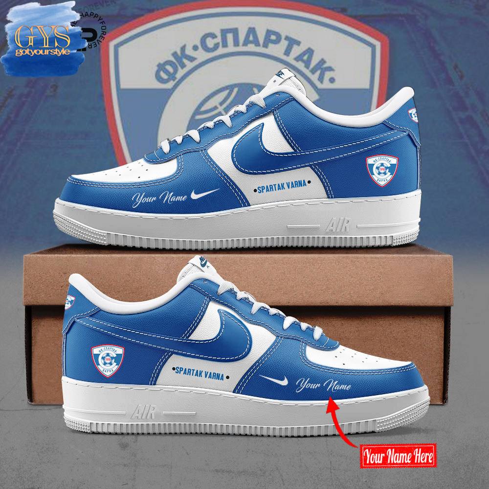 Spartak Varna Personalization Limited Edition Nike Air Force 1