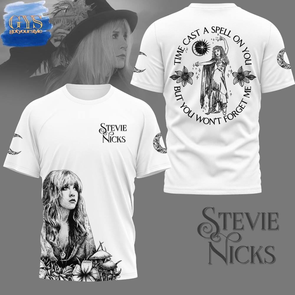 Stevie Nicks Time Cast A Spell On You Limited Edition Shirt