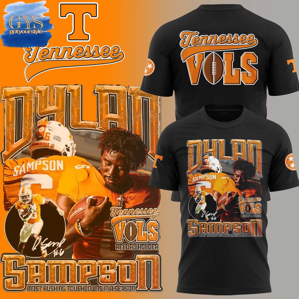 Tennessee Vols Dylan Sampson for Heisman Limited Edition T-Shirt