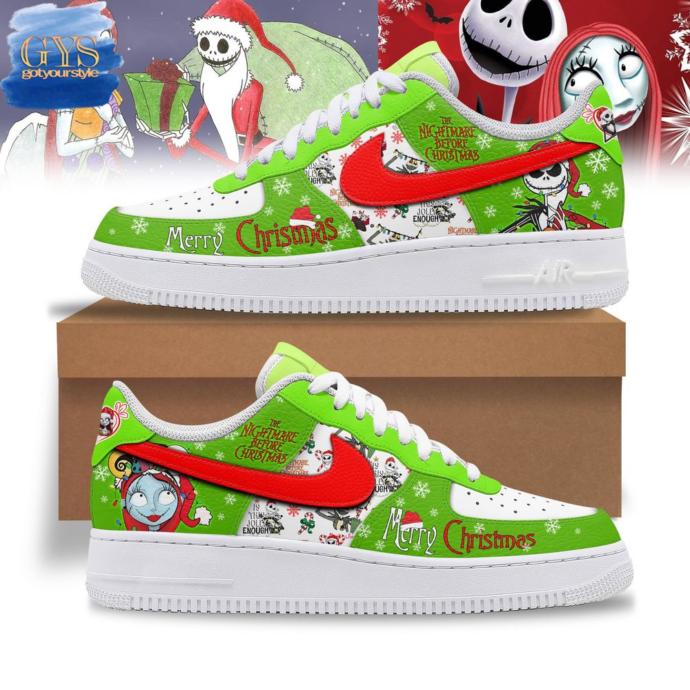 The Nightmare Before Christmas Merry Christmas 2024 Air Force 1