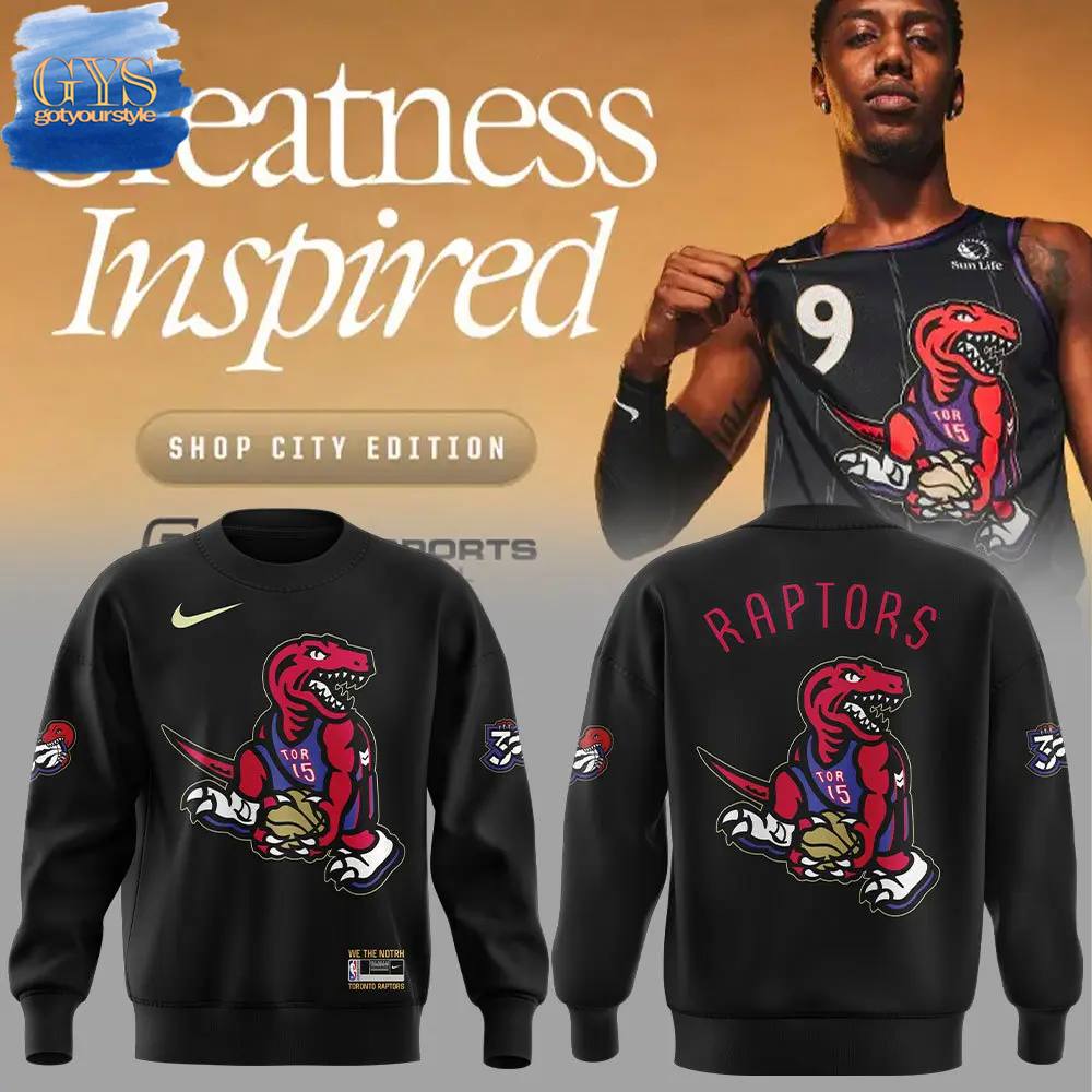 Toronto Raptors 30th Anniversary City Limited Edition Sweatshirt