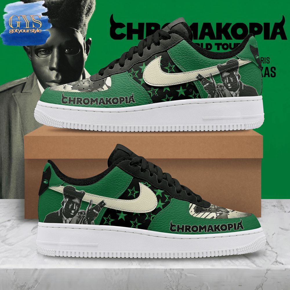 Tyler The Creator Chromakopia Limited Edition Air Force 1