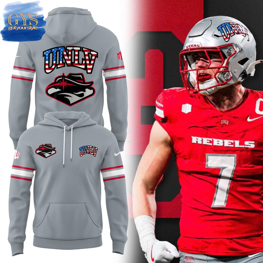 UNLV Rebels America Flag Special Edition Hoodie