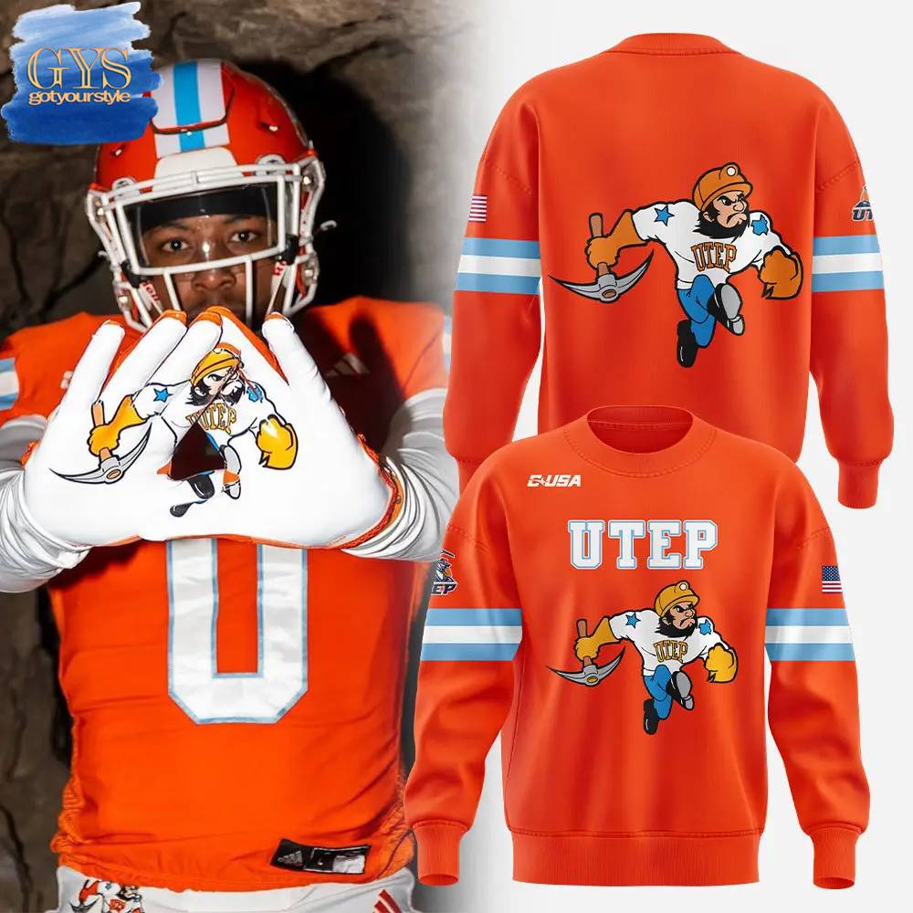 UTEP Football Uniform Homecoming Threads Limited Sweatshirt