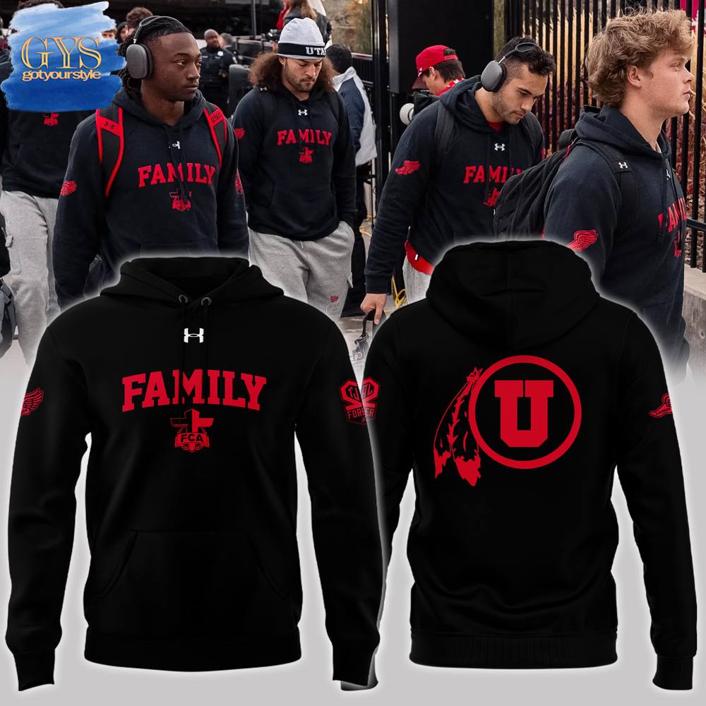 Utah Utes Family Forever Limited Edition Hoodie