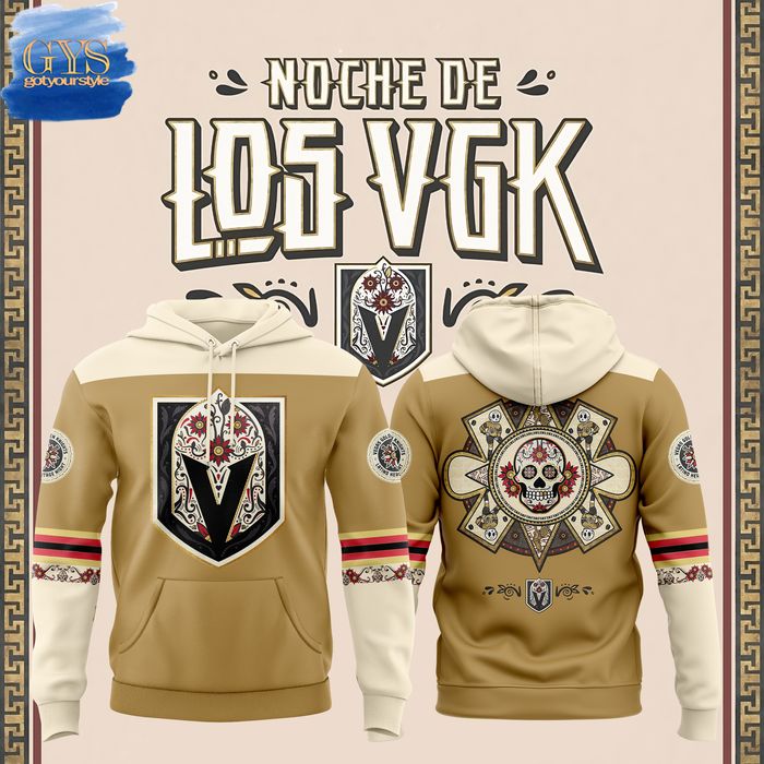 Vegas Golden Knights Dia De Los Muertos 2024 Limited Edition Hoodie