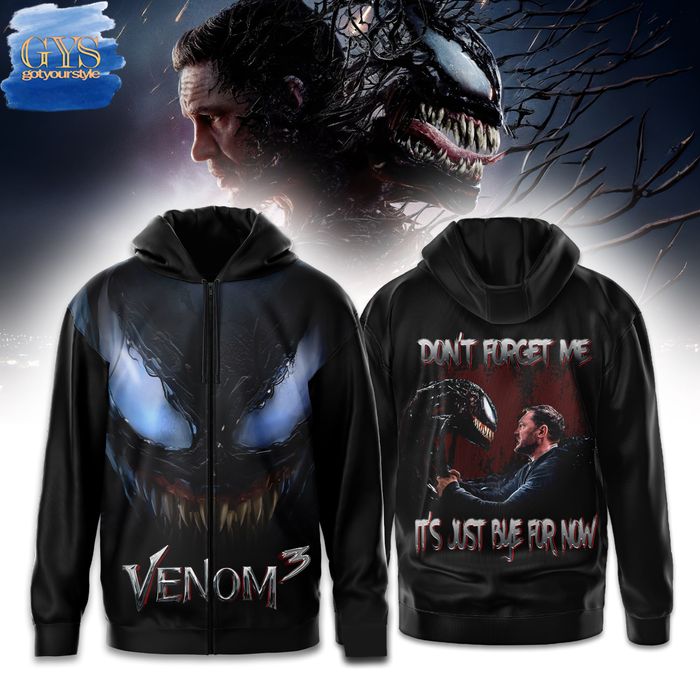 Venom 3 Don’t Forget Me Limited Zip Hoodie