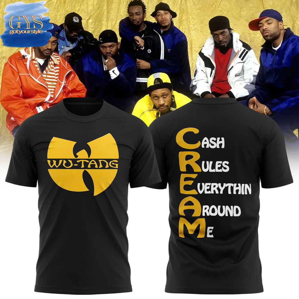 Wu-Tang Clan Cash Rules Everything Around Me T-Shirt