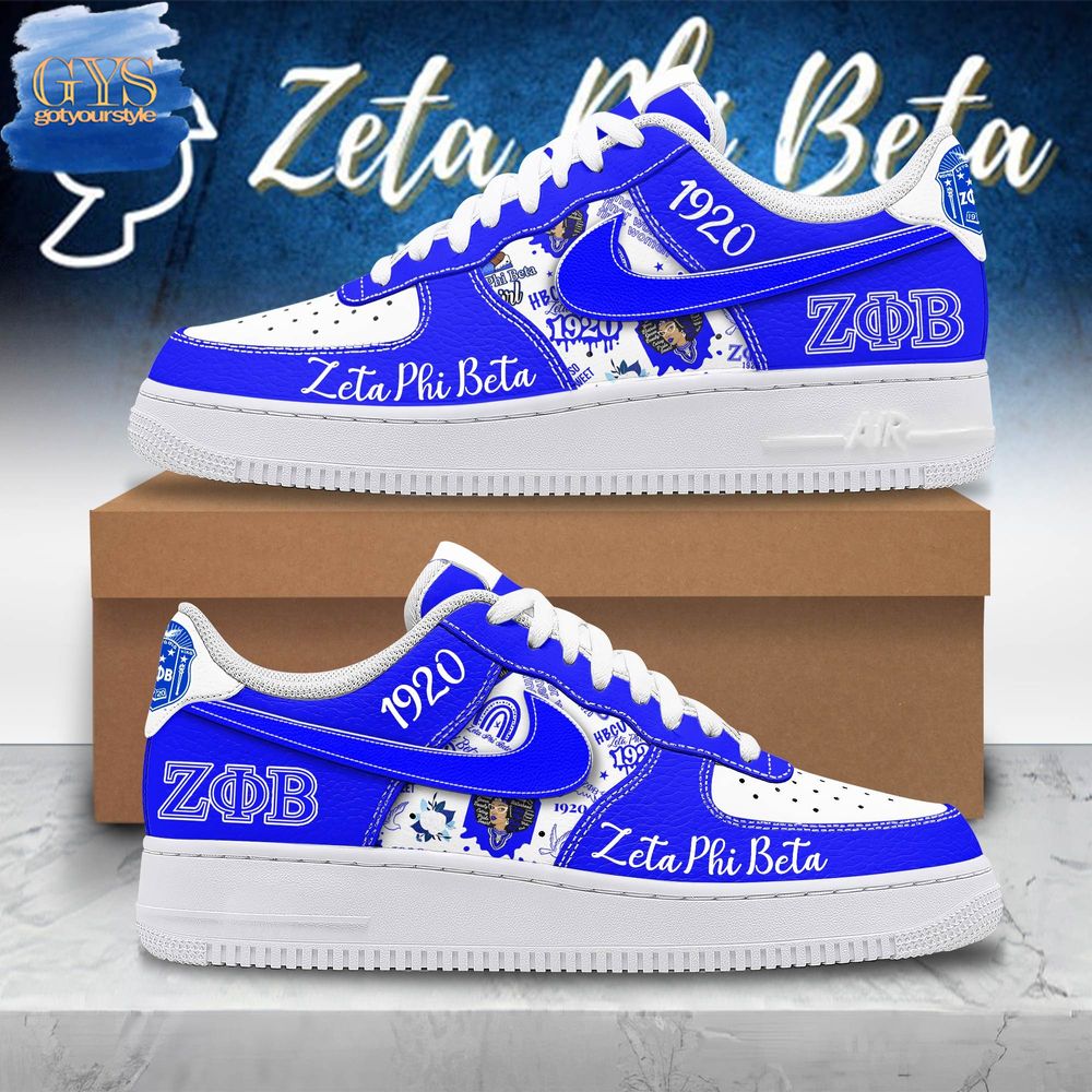 Zeta Phi Beta 1920 Limited Edition Nike Air Force 1