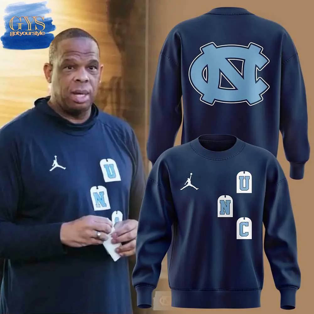 Coach Hubert Davis UNC Basketball Limited Edition Sweatshirt