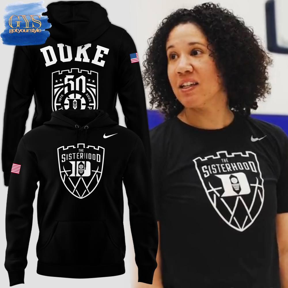 Duke Women’s Basketball 50th Anniversary Sisterhood Limited Edition Hoodie